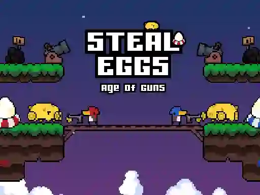 თამაში Steal Eggs Age of Guns ონლაინ