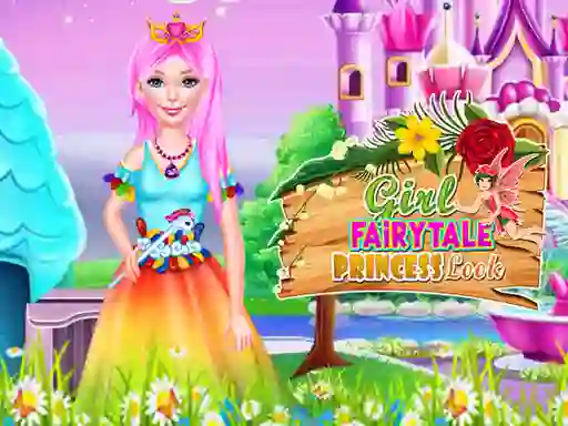 თამაში Girl Fairytale Princess Look ონლაინ