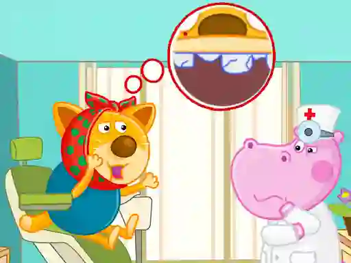 თამაში Hippo Dentist ონლაინ