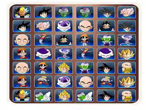 თამაში ?Find The Dragon Ball Z Face ონლაინ