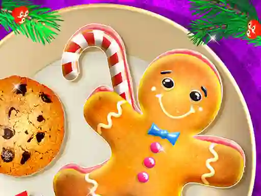 თამაში Baking with Santa ონლაინ