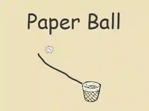 თამაში Paper Ball ონლაინ