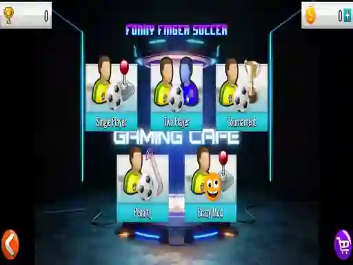 თამაში Funny Finger Soccer ონლაინ