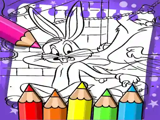 თამაში Bugs Bunny Coloring Book ონლაინ