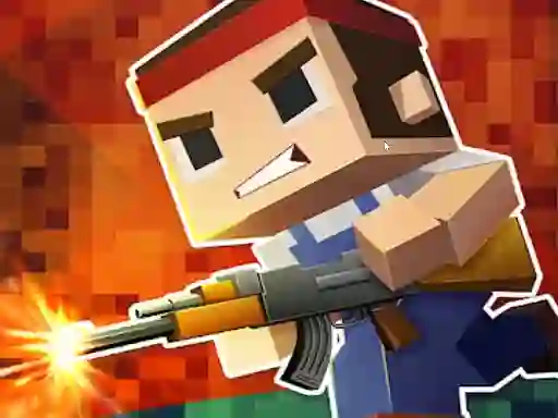 თამაში Blocky Shooting Swat Multiplayer ონლაინ