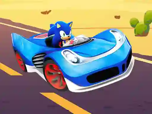 თამაში Sonic Racing Jigsaw ონლაინ