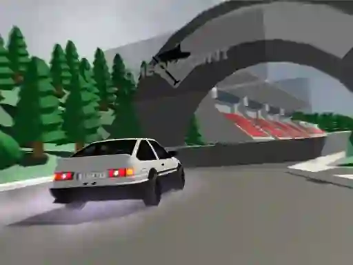 თამაში Low poly car racing ონლაინ
