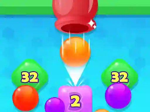 თამაში 2048 Drop Merge ონლაინ