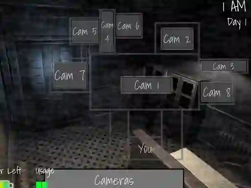 თამაში Five Nights at Horror Games ონლაინ