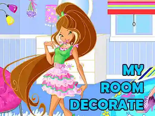 თამაში Winx Room Decorate ონლაინ