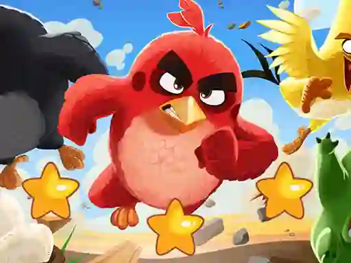 თამაში Angry Birds Hidden Stars ონლაინ