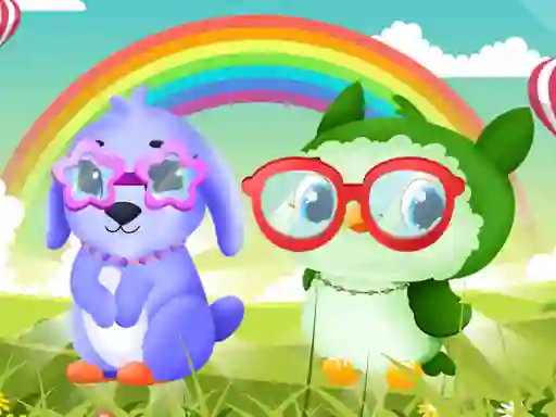 თამაში Owl and Rabbit Fashion ონლაინ