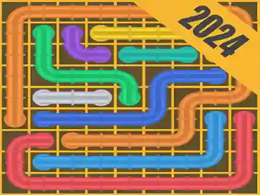 თამაში Connect Pipe Color Puzzle Game ონლაინ