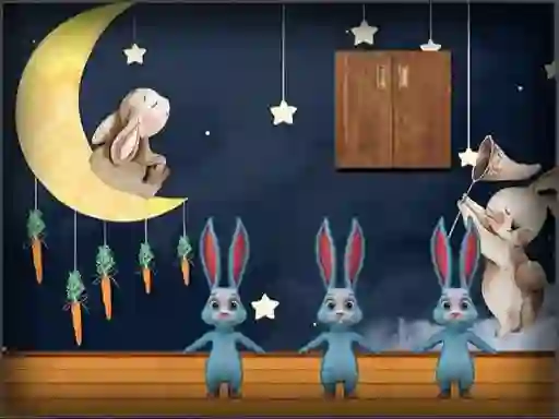 თამაში Amgel Bunny Room Escape 2 ონლაინ