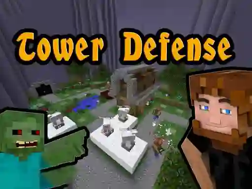 თამაში Minecraft Tower Defense ონლაინ