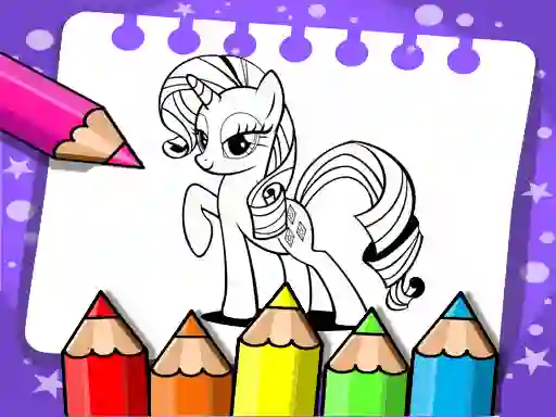 თამაში My Little Pony Coloring Book ონლაინ