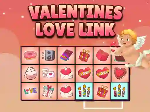 თამაში Valentines Love Link ონლაინ