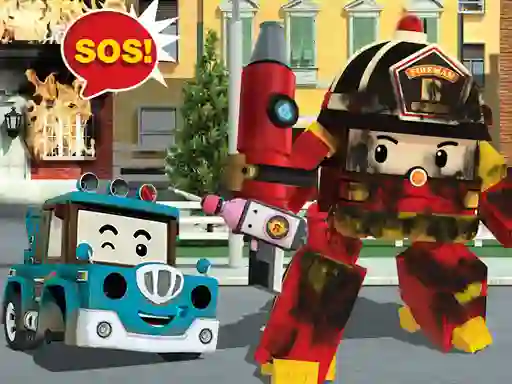 თამაში Robot Car Emergency Rescue 2 ონლაინ