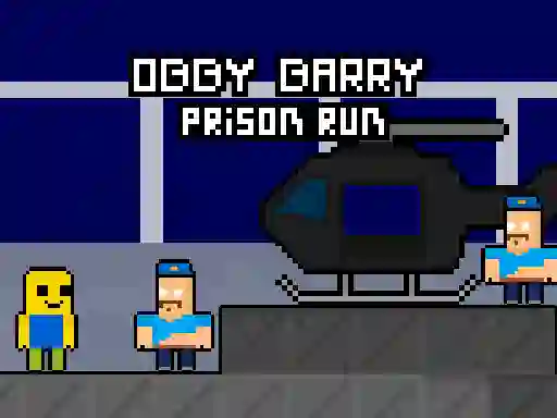თამაში Obby Barry Prison Run ონლაინ