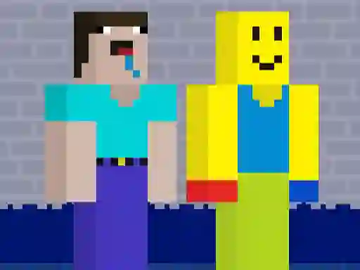 თამაში NoobLOX Rainbow Friends ონლაინ