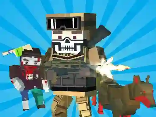 თამაში Crazy Pixel Apocalypse 9 ონლაინ