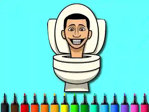 თამაში Color Skibidi Toilet ონლაინ