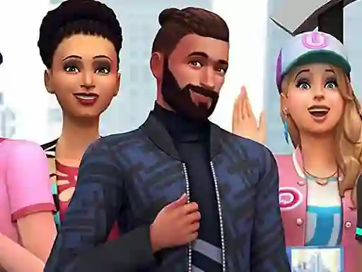 თამაში Sims Jigsaw Puzzle Collection ონლაინ