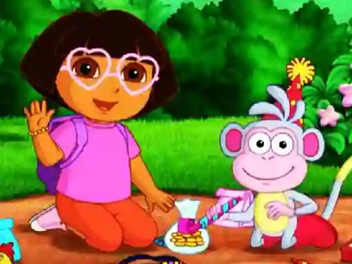 თამაში Dora Kids Puzzles ონლაინ