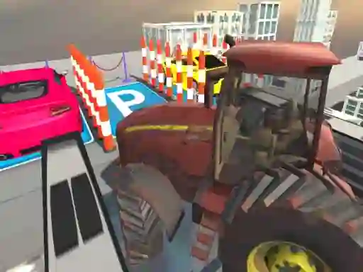 თამაში SkyTractor Parking ონლაინ