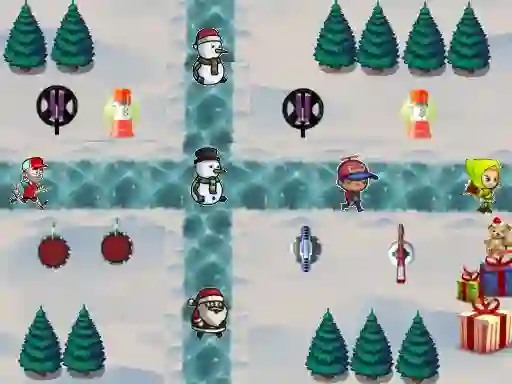 თამაში Christmas Defense ონლაინ