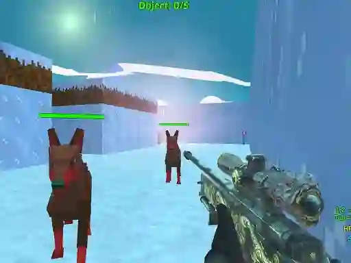 თამაში Blocky Combat SWAT Final 2023 ონლაინ