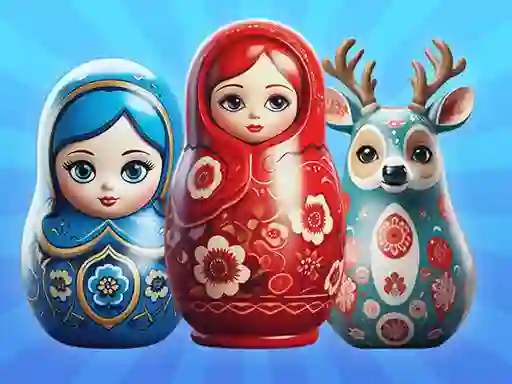 თამაში Sort by Matryoshka Shelves! ონლაინ