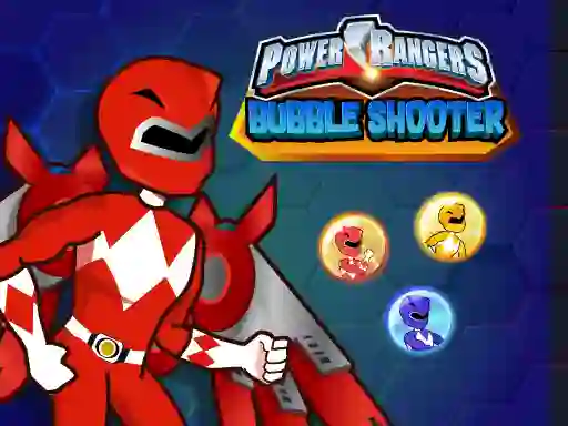 თამაში Power Rangers Bubble Shoot ონლაინ