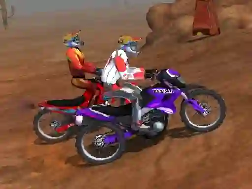 თამაში Motocross Racing ონლაინ