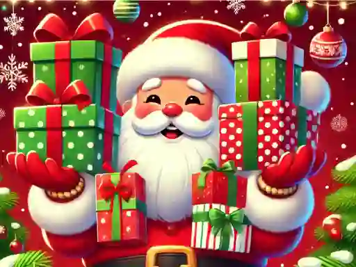 თამაში Christmas Gift Jump ონლაინ