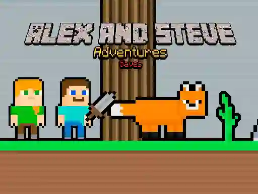 თამაში Alex and Steve Adventures Saves ონლაინ