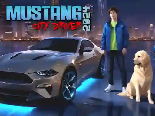თამაში Mustang City Driver 2024 ონლაინ