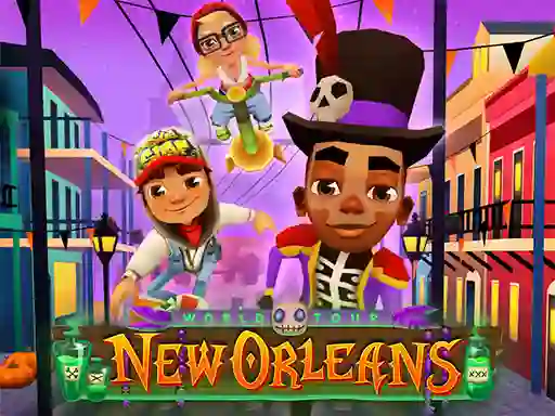 თამაში Subway Surfers New Orleans ონლაინ