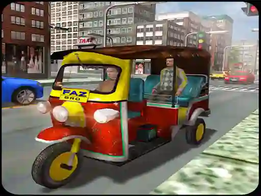 თამაში Tuk Tuk City Driver 3D ონლაინ