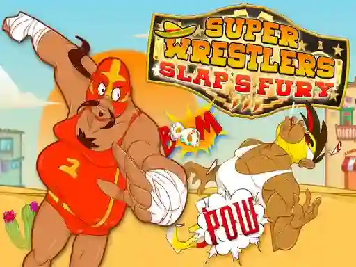 თამაში Super Wrestlers : Slaps Fury ონლაინ