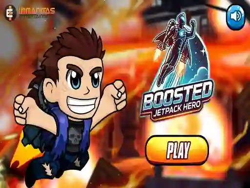 თამაში Boosted Jetpack Hero ონლაინ