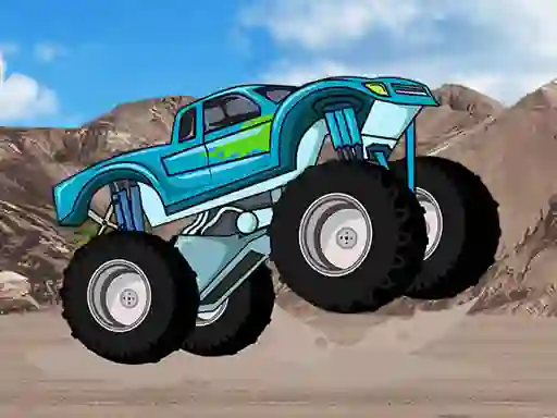 თამაში Monster Truck Wheels 2 ონლაინ