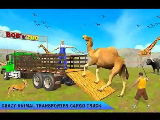 თამაში Zoo Animal Transport Game ონლაინ
