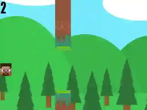 თამაში MC Flappy Steve ონლაინ