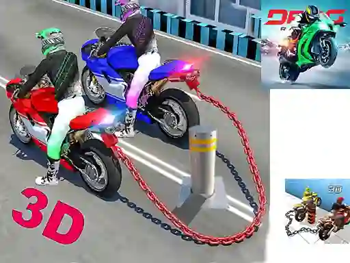 თამაში Chained Bike Riders 3D ონლაინ