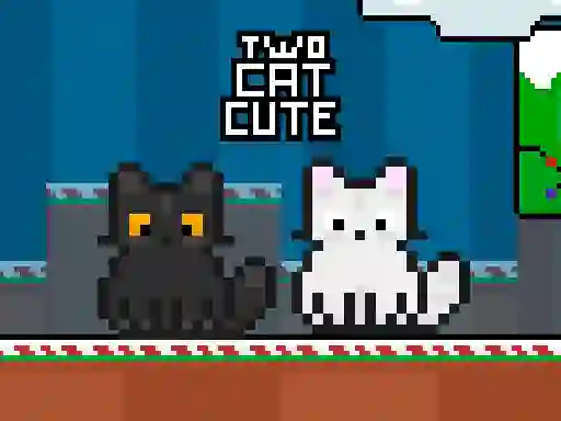 თამაში Two Cat Cute ონლაინ