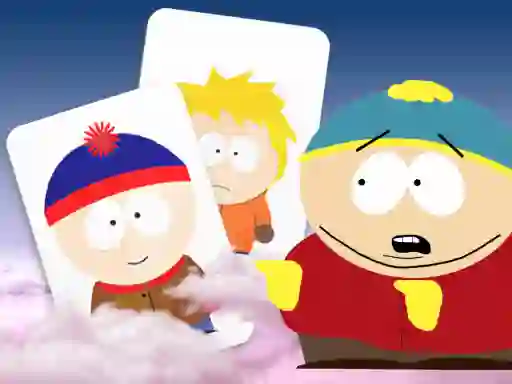 თამაში South Park memory card match ონლაინ