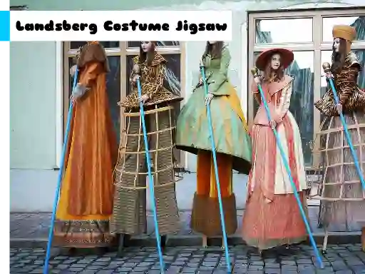 თამაში Landsberg Costume Jigsaw ონლაინ