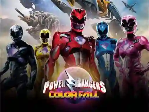 თამაში Power Rangers Color Fall ონლაინ