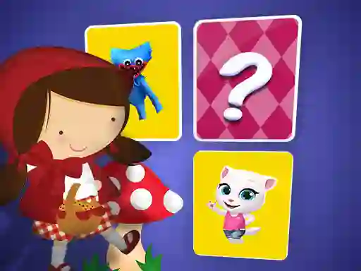 თამაში Little Red Riding Hood Memory Card Match ონლაინ